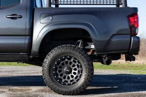 Rough Country - 87170912GA | Rough Country 87 Series Wheel | Simulated Beadlock, 6x5.5 Bolt Pattern, Matte  Gray/Black Finish, 17x8.5 Wheel Size, 0mm Wheel Offset, 4.25" Centerbore - Image 11
