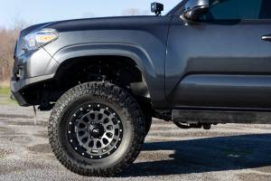 Rough Country - 87170912GA | Rough Country 87 Series Wheel | Simulated Beadlock, 6x5.5 Bolt Pattern, Matte  Gray/Black Finish, 17x8.5 Wheel Size, 0mm Wheel Offset, 4.25" Centerbore - Image 12