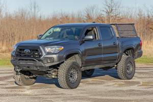 Rough Country - 87170912GA | Rough Country 87 Series Wheel | Simulated Beadlock, 6x5.5 Bolt Pattern, Matte  Gray/Black Finish, 17x8.5 Wheel Size, 0mm Wheel Offset, 4.25" Centerbore - Image 15