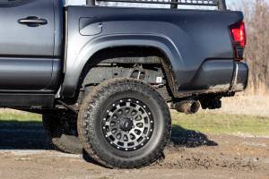Rough Country - 87170912GA | Rough Country 87 Series Wheel | Simulated Beadlock, 6x5.5 Bolt Pattern, Matte  Gray/Black Finish, 17x8.5 Wheel Size, 0mm Wheel Offset, 4.25" Centerbore - Image 17