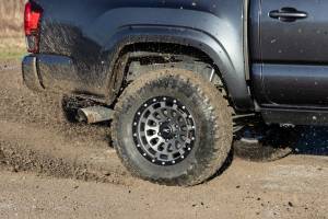 Rough Country - 87170912GA | Rough Country 87 Series Wheel | Simulated Beadlock, 6x5.5 Bolt Pattern, Matte  Gray/Black Finish, 17x8.5 Wheel Size, 0mm Wheel Offset, 4.25" Centerbore - Image 19