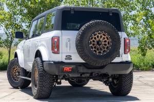 Rough Country - 87172512A | Rough Country 87 Series Wheel | Simulated Beadlock, 6x5.5 Bolt Pattern, Bronze/Black Finish, 17x8.5 Wheel Size, +25mm Wheel Offset, 4.25" Centerbore - Image 10