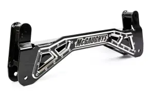 McGaughys Suspension Parts - 51017 | McGaughys Billet Face Plate Fits 7-9 Inch S/S Crossmember For Chevrolet Silverado / GMC Sierra 1500 | Black - Image 2