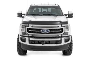 Rough Country - HP30013-RCGB | Rough Country Hood Protector For Ford F-250/F-350 Super Duty 2WD/4WD | Gloss Black - Image 3
