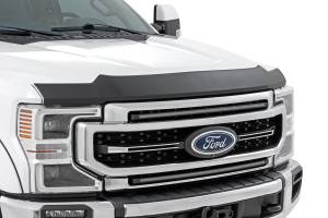 Rough Country - HP30013 | Rough Country Hood Protector For Ford F-250/F-350 Super Duty 2WD/4WD | Flat Black - Image 1