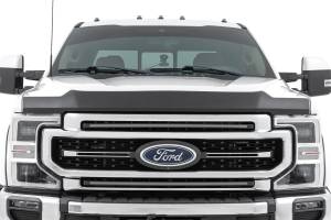Rough Country - HP30013 | Rough Country Hood Protector For Ford F-250/F-350 Super Duty 2WD/4WD | Flat Black - Image 3