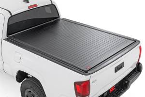 50420600 | Rough Country Hard Roll Up Bed Cover For Toyota Tacoma 2WD/4WD | 6' Bed
