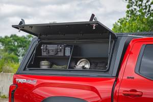 Rough Country - 734085 | Rough Country Bed Cap Side Shelf Storage Bin For Toyota Tundra 2WD/4WD | Passengers Side - Image 5