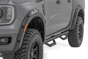 Rough Country - F-F12401-DR | Rough Country Pocket Fender Flares For Ford Ranger | Avalanche Gray - Image 4