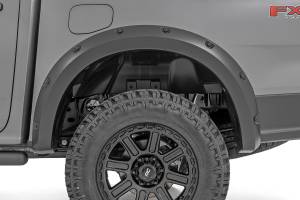 Rough Country - F-F12401-DR | Rough Country Pocket Fender Flares For Ford Ranger | Avalanche Gray - Image 5
