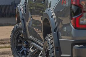 Rough Country - F-F12401-DR | Rough Country Pocket Fender Flares For Ford Ranger | Avalanche Gray - Image 13