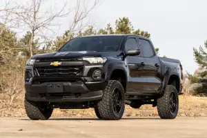 Rough Country - F-C12311-G42 | Rough Country Pocket Fender Flares For Chevrolet Colorado | White Sands - Image 10