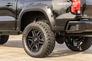 Rough Country - F-C12311-G42 | Rough Country Pocket Fender Flares For Chevrolet Colorado | White Sands - Image 8