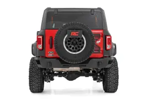 Rough Country - O-F12124-N4 | Rough Country Fender Flares For Ford Bronco 4WD | Wimbledon White - Image 4