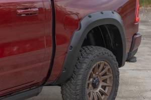Rough Country - F-D319205 | Rough Country Pocket Fender Fender For Ram 1500 2/4WD | Flat Black - Image 10