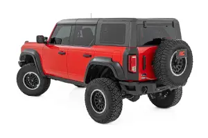Rough Country - O-F12124-DR | Rough Country Fender Flares For Ford Bronco 4WD | Avalanche Gray - Image 5