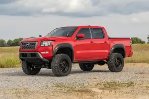 Rough Country - S-N12200-A20 | Rough Country Sport Fender Flares For Nissan Frontier 2/4WD | Red Alert - Image 5