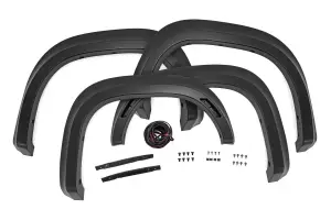 Rough Country - S-N12200-A20 | Rough Country Sport Fender Flares For Nissan Frontier 2/4WD | Red Alert - Image 1