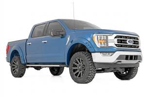 Rough Country - F-F320210A-E9 | Rough Country SF1 Fender Flares For Ford F-150 / F-150 Tremor 2WD/4WD | Argon Blue - Image 2