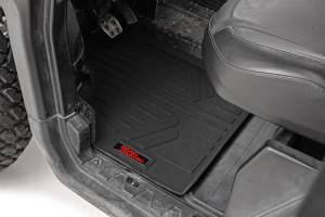 Rough Country - U-1103 | Rough Country Floor Mats For Can-Am Defender HD5/HD7/HD8/HD9/HD10 | First & Second Row - Image 3
