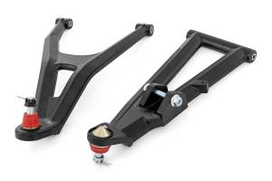 Rough Country - 92098BLK | Rough Country Aluminum Control Arms, High Clearance, With 2 Inch Forward Offset For Honda Pioneer 1000-5 - Image 2