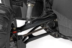 Rough Country - 92098BLK | Rough Country Aluminum Control Arms, High Clearance, With 2 Inch Forward Offset For Honda Pioneer 1000-5 - Image 3