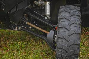 Rough Country - 92098BLK | Rough Country Aluminum Control Arms, High Clearance, With 2 Inch Forward Offset For Honda Pioneer 1000-5 - Image 10