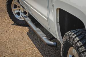 Rough Country - 43011 | Rough Country Nerf Steps, 3 Inch Tube, For Chevrolet Silverado 2500 HD, 3500 HD & 1500 / GMC Sierra 2500 HD, 3500 HD & 1500 (And 2007-2019 Classic) - Image 3