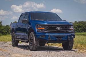 Rough Country - 13012-HX | Rough Country FXS Front Bumper, EcoBoost For Ford F-150 2WD/4WD | HX, Antimatter Blue, With Winch Mount - Image 7