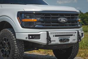 Rough Country - 13012-A3 | Rough Country FXS Front Bumper, EcoBoost For Ford F-150 2WD/4WD | A3, Space White, With Winch Mount - Image 8