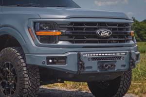 Rough Country - 13012-G4 | Rough Country FXS Front Bumper, EcoBoost For Ford F-150 2WD/4WD | G4, Azure Gray, With Winch Mount - Image 8