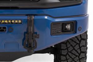 Rough Country - 13012-E9 | Rough Country FXS Front Bumper, EcoBoost For Ford F-150 2WD/4WD | E9, Argon Blue, With Winch Mount - Image 5