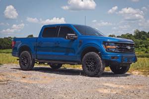 Rough Country - 13012-E9 | Rough Country FXS Front Bumper, EcoBoost For Ford F-150 2WD/4WD | E9, Argon Blue, With Winch Mount - Image 10