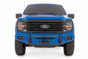 Rough Country - 13012-E7 | Rough Country FXS Front Bumper, EcoBoost For Ford F-150 2WD/4WD | E7, Velocity Blue, With Winch Mount - Image 5