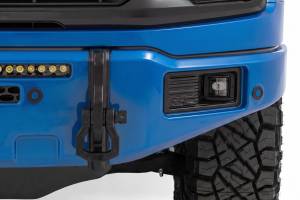 Rough Country - 13012-E7 | Rough Country FXS Front Bumper, EcoBoost For Ford F-150 2WD/4WD | E7, Velocity Blue, With Winch Mount - Image 4