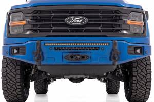Rough Country - 13012-E7 | Rough Country FXS Front Bumper, EcoBoost For Ford F-150 2WD/4WD | E7, Velocity Blue, With Winch Mount - Image 6