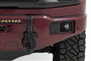 Rough Country - 13012-E2 | Rough Country FXS Front Bumper, EcoBoost For Ford F-150 2WD/4WD | E2, Magma Red, With Winch Mount - Image 5