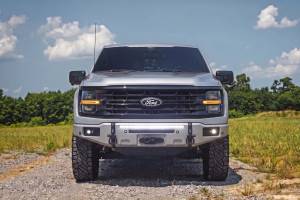 Rough Country - 13012-JS | Rough Country FXS Front Bumper, EcoBoost For Ford F-150 2WD/4WD | JS, Iconic Silver, With Winch Mount - Image 9