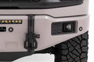 Rough Country - 13012-DR | Rough Country FXS Front Bumper, EcoBoost For Ford F-150 2WD/4WD | DR, Avalanche Gray, With Winch Mount - Image 5