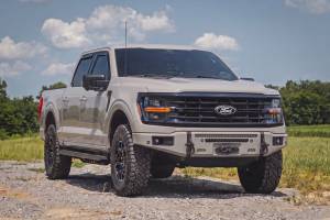 Rough Country - 13012-DR | Rough Country FXS Front Bumper, EcoBoost For Ford F-150 2WD/4WD | DR, Avalanche Gray, With Winch Mount - Image 7