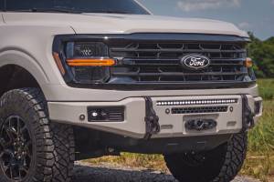 Rough Country - 13012-DR | Rough Country FXS Front Bumper, EcoBoost For Ford F-150 2WD/4WD | DR, Avalanche Gray, With Winch Mount - Image 8