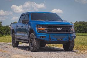 Rough Country - 13012-B3 | Rough Country FXS Front Bumper, EcoBoost For Ford F-150 2WD/4WD | B3, Atlas Blue, With Winch Mount - Image 7