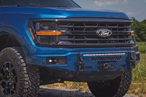 Rough Country - 13012-B3 | Rough Country FXS Front Bumper, EcoBoost For Ford F-150 2WD/4WD | B3, Atlas Blue, With Winch Mount - Image 6
