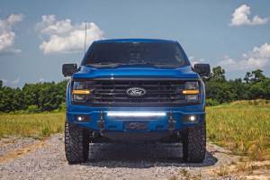 Rough Country - 13012-B3 | Rough Country FXS Front Bumper, EcoBoost For Ford F-150 2WD/4WD | B3, Atlas Blue, With Winch Mount - Image 8