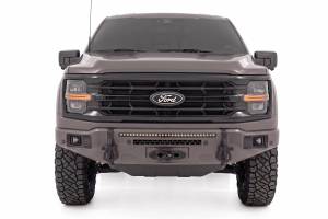 Rough Country - 13012-JX | Rough Country FXS Front Bumper, EcoBoost For Ford F-150 2WD/4WD | JX, Lead Foot, With Winch Mount - Image 4