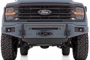 Rough Country - 13012-KU | Rough Country FXS Front Bumper, EcoBoost For Ford F-150 2WD/4WD | KU, Area 51, With Winch Mount - Image 6