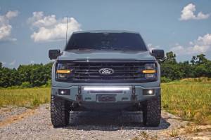 Rough Country - 13012-KU | Rough Country FXS Front Bumper, EcoBoost For Ford F-150 2WD/4WD | KU, Area 51, With Winch Mount - Image 9
