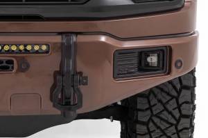 Rough Country - 13012-LJ | Rough Country FXS Front Bumper, EcoBoost For Ford F-150 2WD/4WD | LJ, Darkened Bronze, With Winch Mount - Image 5