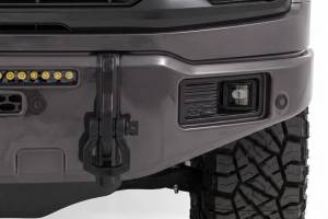 Rough Country - 13012-M7 | Rough Country FXS Front Bumper, EcoBoost For Ford F-150 2WD/4WD | M7, Carbonized Gray, With Winch Mount - Image 4