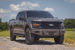 Rough Country - 13012-M7 | Rough Country FXS Front Bumper, EcoBoost For Ford F-150 2WD/4WD | M7, Carbonized Gray, With Winch Mount - Image 7